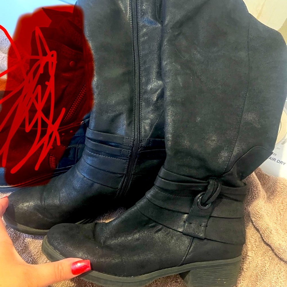 Baretrap mid calf boots